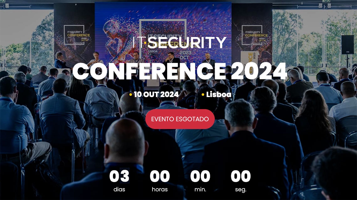 Faltam 3 dias - Acompanhe a IT Security Conference via Zoom